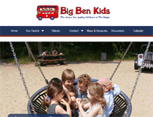 Tablet Screenshot of bigbenkids.com